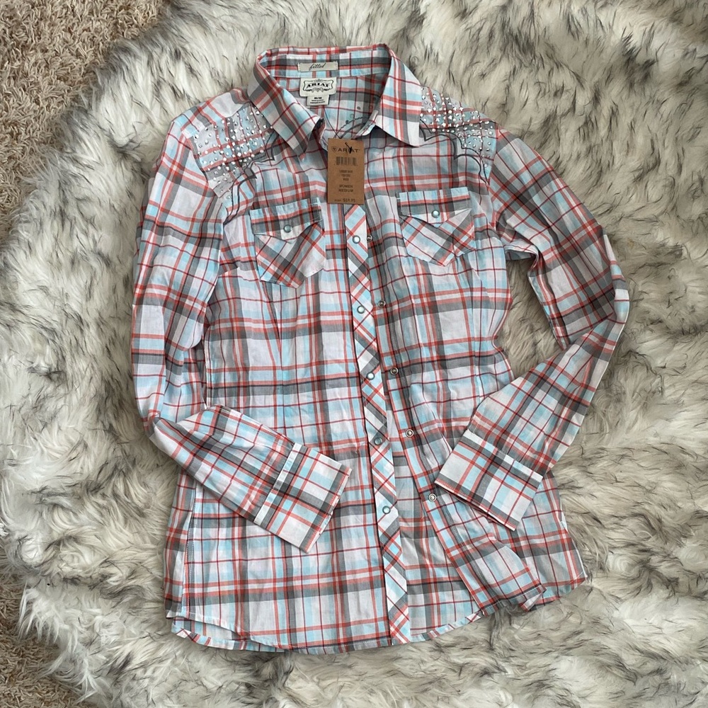 Orange & Blue Flannel